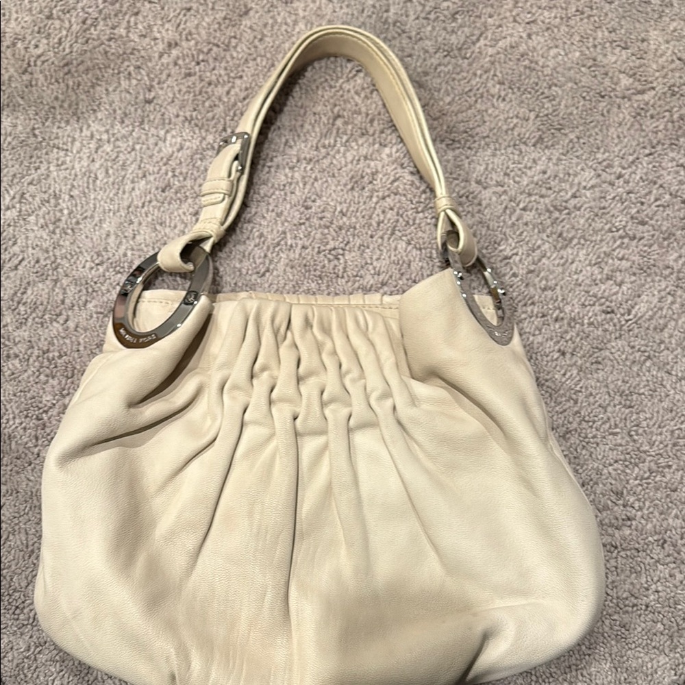 Michael Kors Cream Leather shoulder/handbag